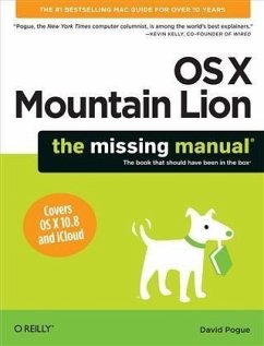 OS X Mountain Lion: The Missing Manual (eBook, PDF) - Pogue, David