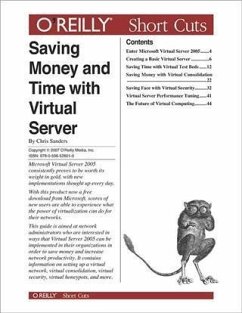 Cover Saving Money and Time with Virtual Server (eBook, PDF)