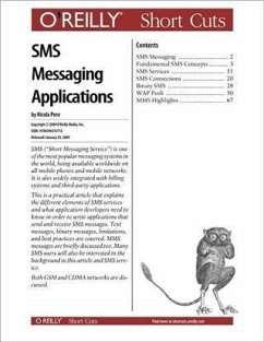 SMS Messaging Applications (eBook, PDF) - Pero, Nicola