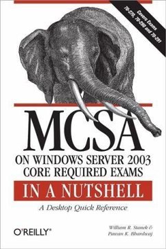 Cover MCSA on Windows Server 2003 Core Exams in a Nutshell (eBook, PDF)