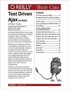 Test Driven Ajax (on Rails) (eBook, PDF) - Phlip