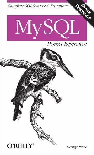 MySQL Pocket Reference (eBook, PDF) MySQL Pocket Reference (eBook, PDF)