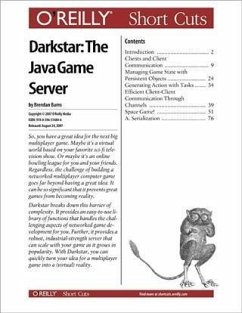 Darkstar: The Java Game Server (eBook, PDF) - Burns, Brendan