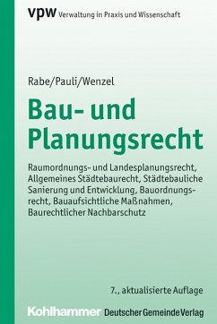 Bau- und Planungsrecht (eBook, PDF) - Rabe, Klaus; Pauli, Felix; Wenzel, Gerhard