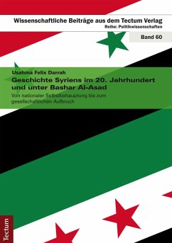 Cover Geschichte Syriens im 20. Jahrhundert und unter Bashar Al-Asad (eBook, PDF)
