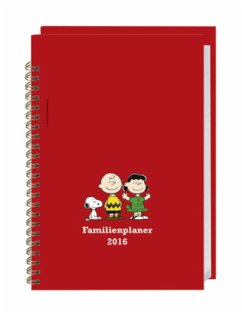 Peanuts Familienplaner Buch A5 2016