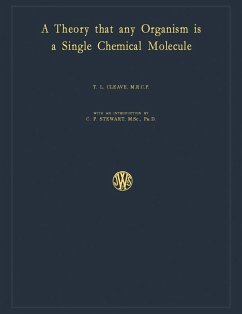 Cover A Theory That Any Organism Is a Single Chemical Molecule (eBook, PDF)
