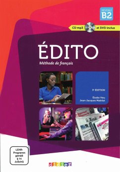 Image of Édito. Livre de l'élève + CD audio + DVD B2
