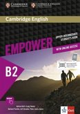 Upper Intermediate Student's Book B2 + assessment package, personalised practice, online workbook & online teacher support / Cambridge English Empower