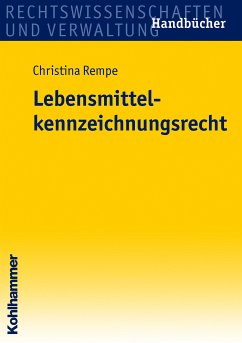 Lebensmittelkennzeichnungsrecht (eBook, ePUB) - Rempe, Christina