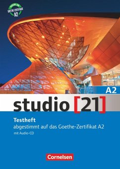 studio [21] Grundstufe A2: Gesamtband. Testheft mit Audio-CD - Pasemann, Nelli