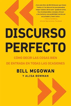 Discurso perfecto - McGowan, Bill