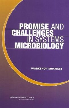 Promise and Challenges in Systems Microbiology: Workshop Summary - McAdams, Patricia