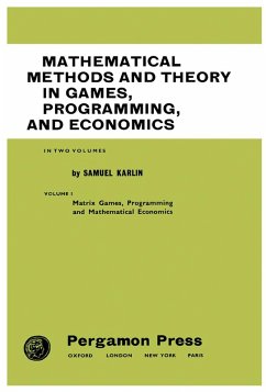 Mathematical Methods and Theory in Games, Programming, and Economics (eBook, PDF) - Karlin, Samuel