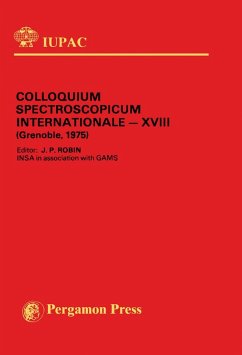 Colloquium Spectroscopicum Internationale (eBook, PDF)