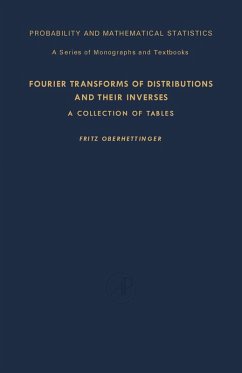 Cover Fourier Transforms of Distributions and Their Inverses (eBook, PDF)
