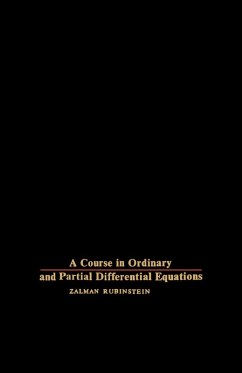 A Course in Ordinary and Partial Differential Equations (eBook, PDF) - Rubinstein, Zalman