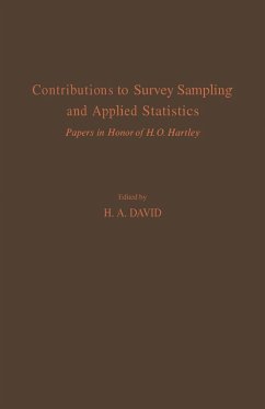 Cover Contributions to Survey Sampling and Applied Statistics (eBook, PDF)