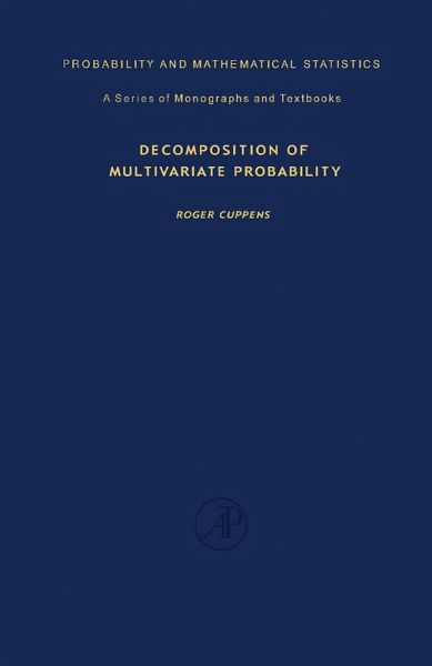 Decomposition of Multivariate Probabilities (eBook, PDF)