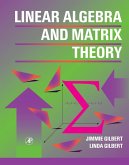 Linear Algebra and Matrix Theory (eBook, PDF)