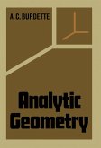 Analytic Geometry (eBook, PDF)