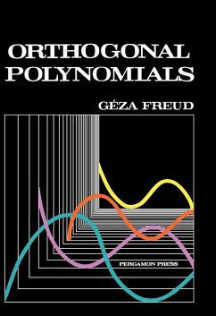 Orthogonal Polynomials (eBook, PDF) - Freud, Géza