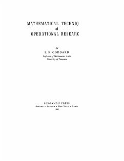 Cover Mathematical Techniques of Operational Research (eBook, PDF)