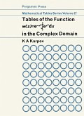 Tables of the Function w (z)- e-z2 ? ex2 dx (eBook, PDF)