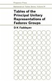 Tables of the Principal Unitary Representations of Fedorov Groups (eBook, PDF)