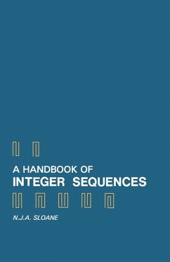 A Handbook of Integer Sequences (eBook, PDF) - Sloane, N. J. A.
