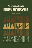An Introduction to Real Analysis (eBook, PDF)