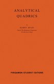 Analytical Quadrics (eBook, PDF)