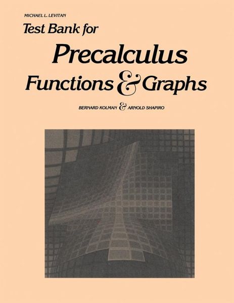 Test Bank for Precalculus (eBook, PDF)