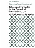 Tables and Formulae for the Spherical Functions Pm - ½ + i t (Z) (eBook, PDF)