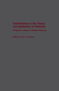 Contributions to the Theory and Application of Statistics (eBook, PDF)