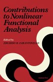 Contributions to Nonlinear Functional Analysis (eBook, PDF)