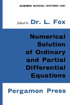 Numerical Solution of Ordinary and Partial Differential Equations (eBook, PDF) - Fox, L.