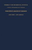 Fixed Effects Analysis of Variance (eBook, PDF) Fixed Effects Analysis of Variance (eBook, PDF)