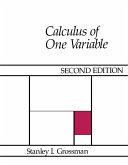 Calculus of One Variable (eBook, PDF)