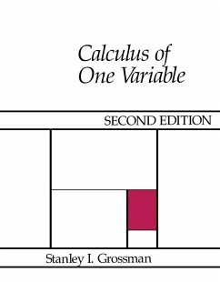 Calculus of One Variable (eBook, PDF) - Grossman, Stanley I.