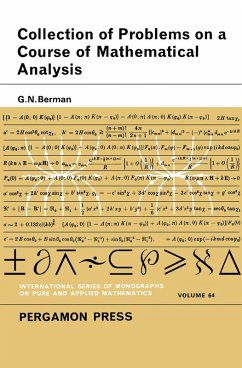 A Collection of Problems on a Course of Mathematical Analysis (eBook, PDF) - Berman, G. N.