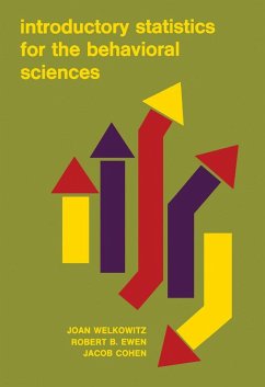 Introductory Statistics for the Behavioral Sciences (eBook, PDF) - Welkowitz, Joan; Ewen, Robert B.; Cohen, Jacob