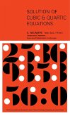 Solution of Cubic and Quartic Equations (eBook, PDF)