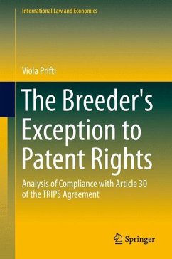 The Breeder's Exception to Patent Rights - Prifti, Viola