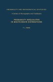Probability Inequalities in Multivariate Distributions (eBook, PDF)