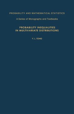 Probability Inequalities in Multivariate Distributions (eBook, PDF) - Tong, Y. L.