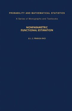 Nonparametric Functional Estimation (eBook, PDF) - Rao, B. L. S. Prakasa