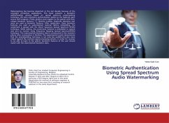 Biometric Authentication Using Spread Spectrum Audio Watermarking