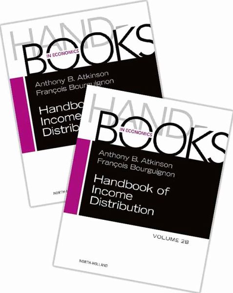 Handbook of Income Distribution (eBook, ePUB) Handbook of Income Distribution (eBook, ePUB)
