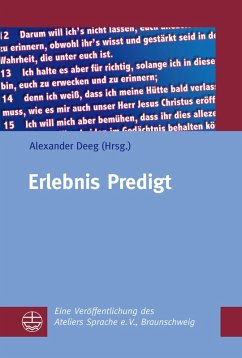 Cover Erlebnis Predigt (eBook, PDF)